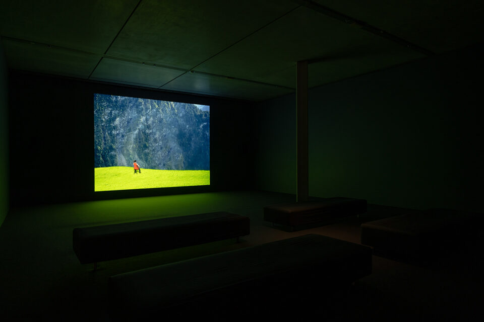 「SPRING わきあがる鼓動」展 4.エコー／ツェ・スーメイ 展示風景 Photo: Ken Kato