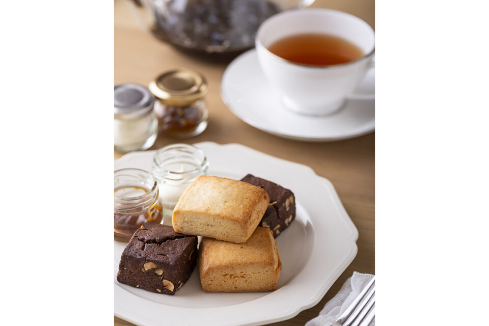 香り豊かな紅茶と楽しむスコーン