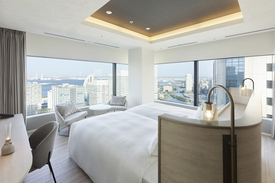 ■三井ガーデンホテル横浜みなとみらいプレミア■　客室エグゼクティブコーナーツイン（46.1㎡）