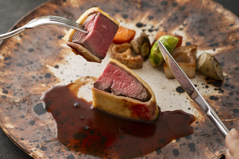 牛フィレ肉のパイ包み焼き