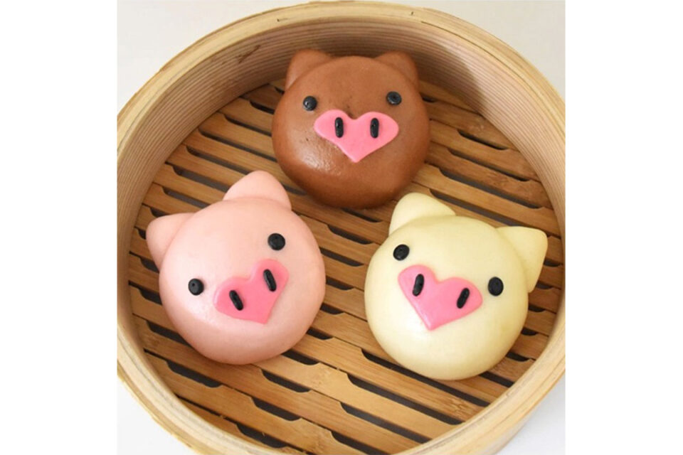 江戸清の3匹のこぶたまん