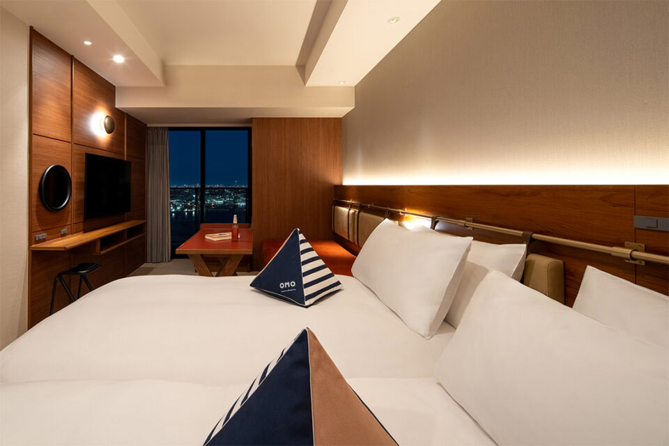 客室「デラックスツインルーム」