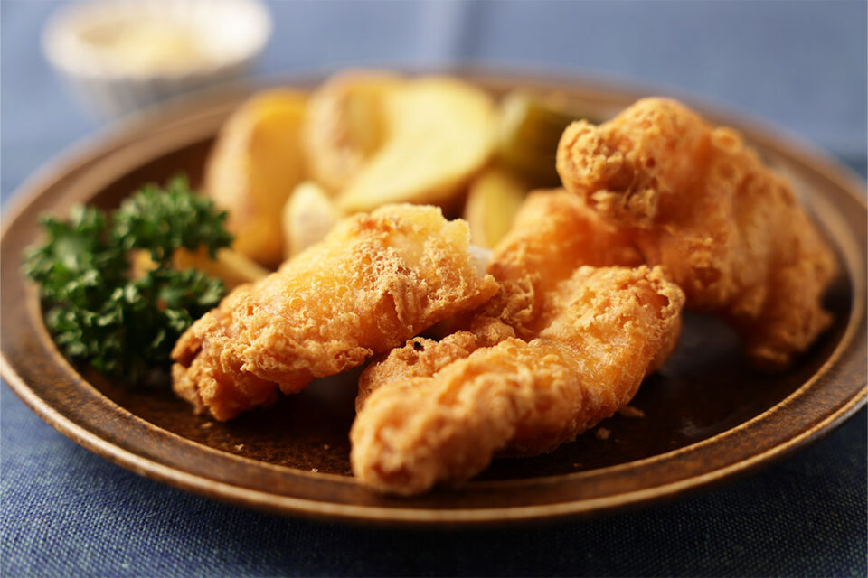 ARTHUR CAFE 鎌倉 小町通りのフィッシュ&チップス