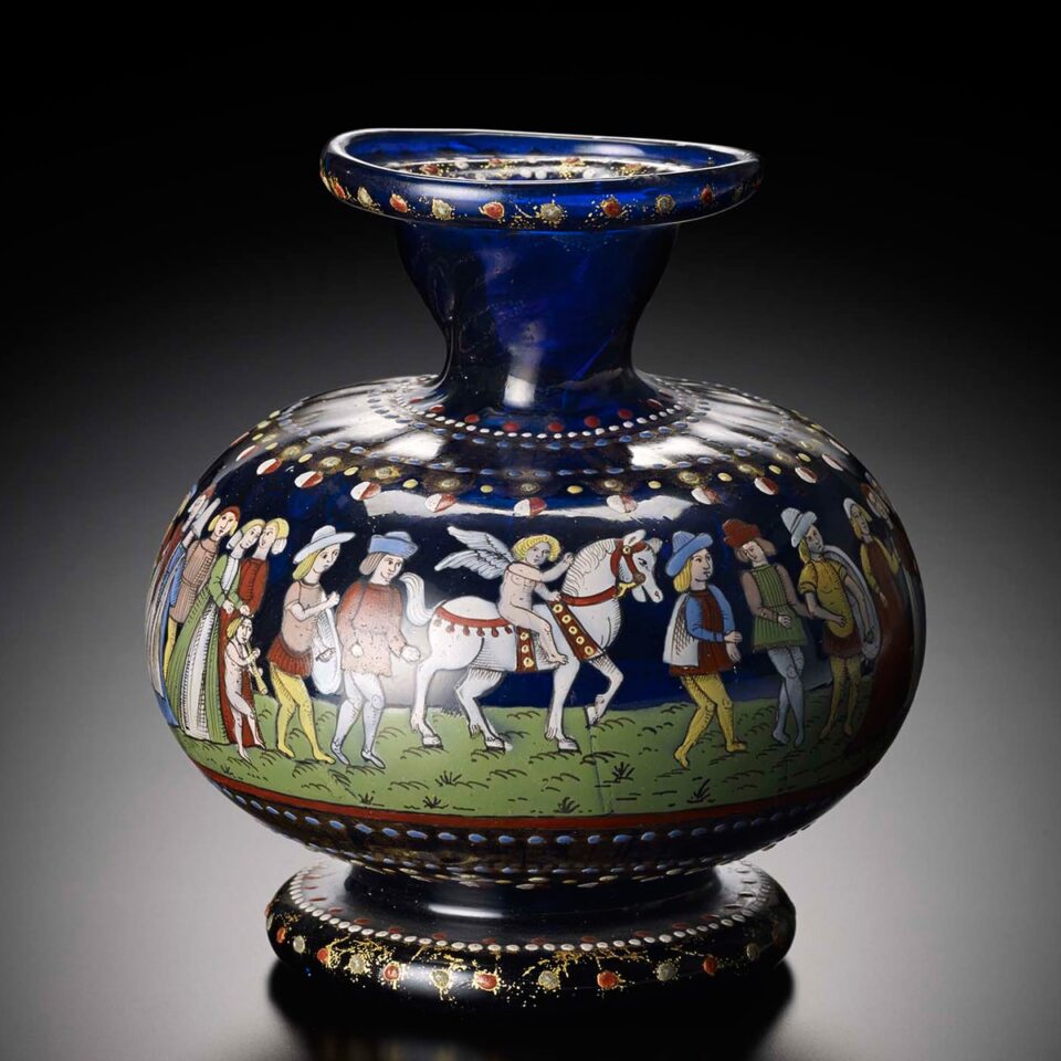 《人物行列文壺》 1500年頃 ヴェネチア