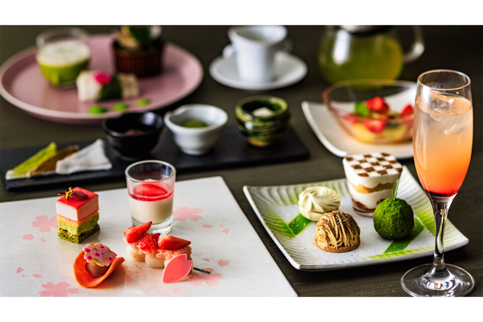 京都 福寿園×鎌倉プリンスホテル お花見アフタヌーンティーの自分で作るぎゅうひもちセット