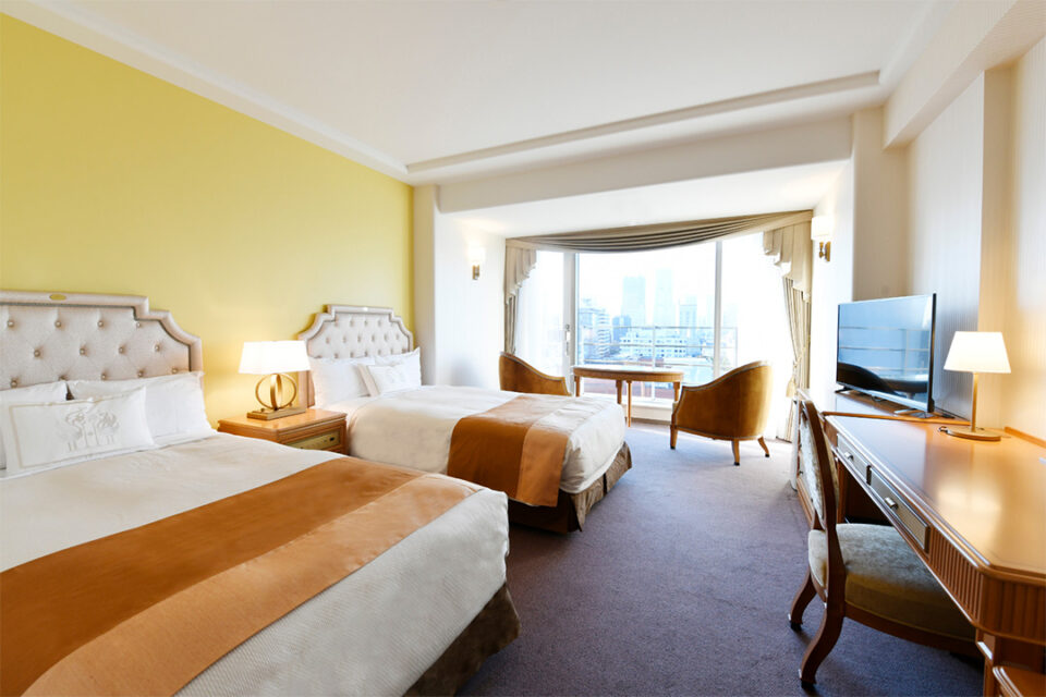 ホテルニューグランドの客室（タワー館 グランドクラブフロア ツイン）