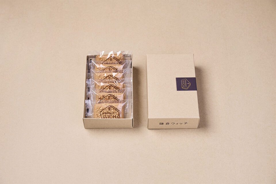 「鎌倉ウィッチ」の「鎌倉ビスケ」6袋入　890円（税込）