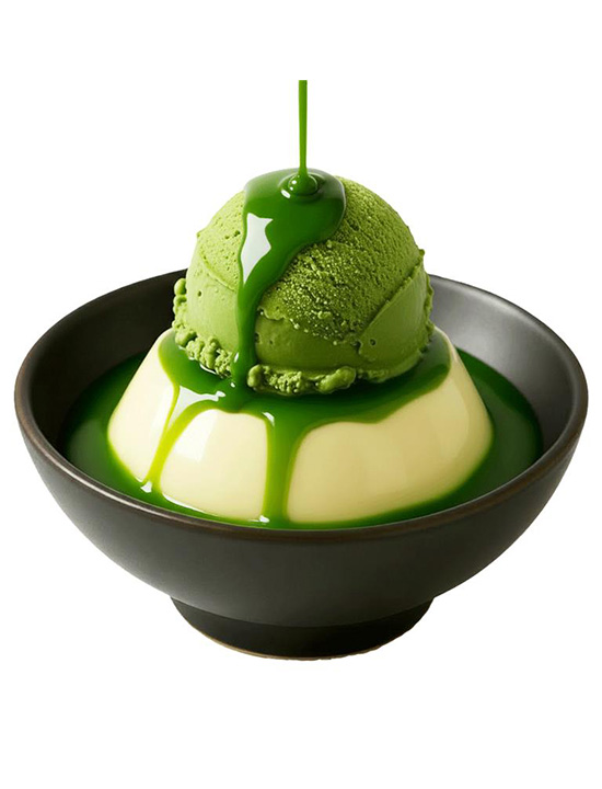 大茶会プリンアイス