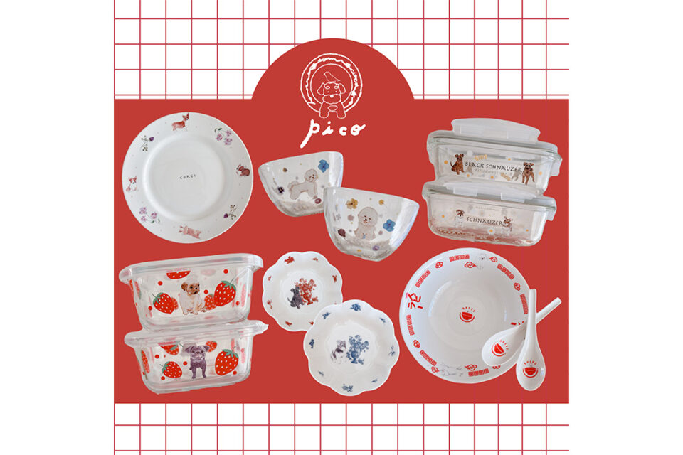 「赤レンガでわんさんぽ」出店の「pico」