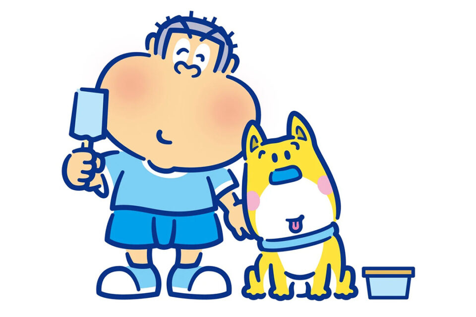 「赤レンガでわんさんぽ」出店の「赤城乳業アイスドリーム研究所」