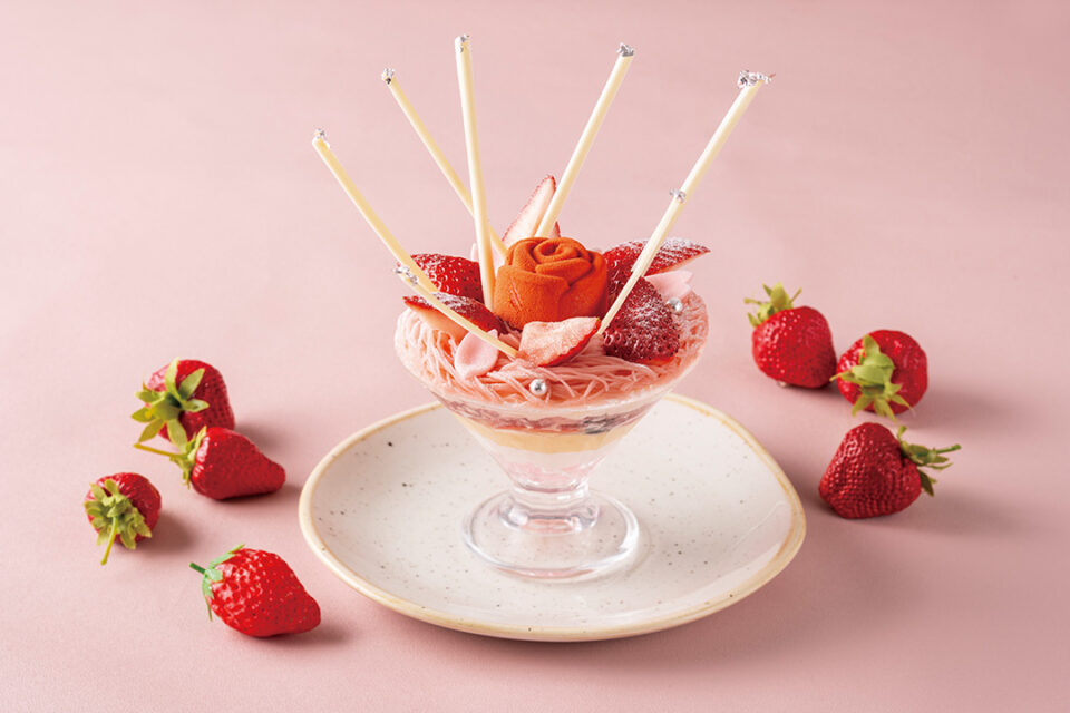 ローズホテル横浜のローズパフェ