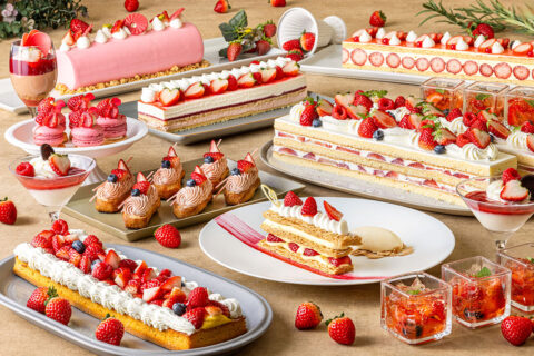 横浜ベイシェラトンのイベント「ストロベリースイーツの食べ納め」