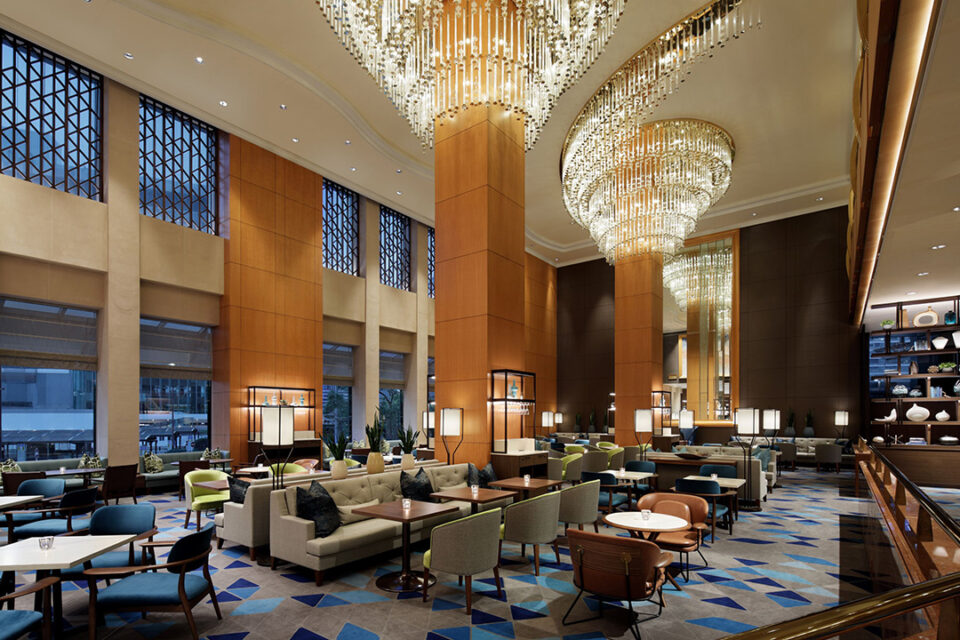 横浜ベイシェラトンのラウンジ「シーウインド」