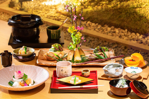 横浜ベイシェラトンの日本料理「木の花」の「春のお祝い会席」