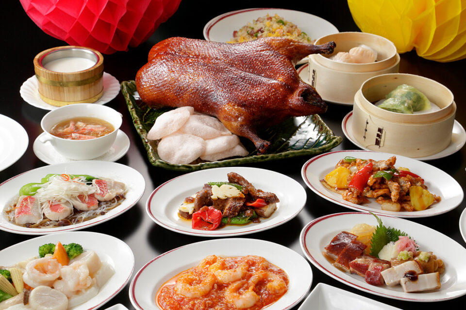 横浜ベイシェラトンの中国料理「彩龍」「ディナーオーダーバイキング」お料理